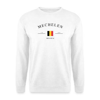 Mechelen Belgium – Holiday Souvenir & Gift - Unisex Sweatshirt - white - Front