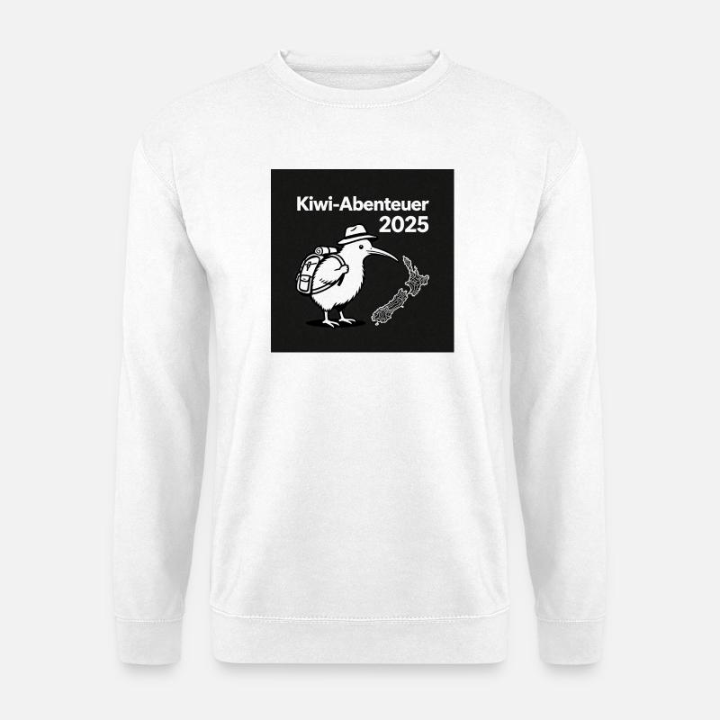 Kiwi Abenteuer 2025 - Unisex Pullover - Weiß