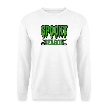 Spooky Season Illustration - Unisex Pullover - Weiß - Vorne