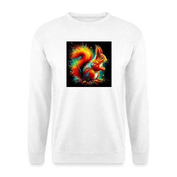 squirrel - Unisex Sweatshirt - white - Front