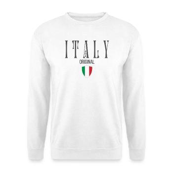 Ursprünglich aus Italien, geboren in Italien - Unisex Pullover - Weiß - Vorne