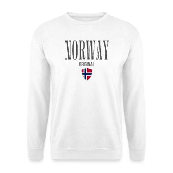 Originaire de Norvège, né en Norvège - Sweat-shirt Unisexe - blanc - Devant