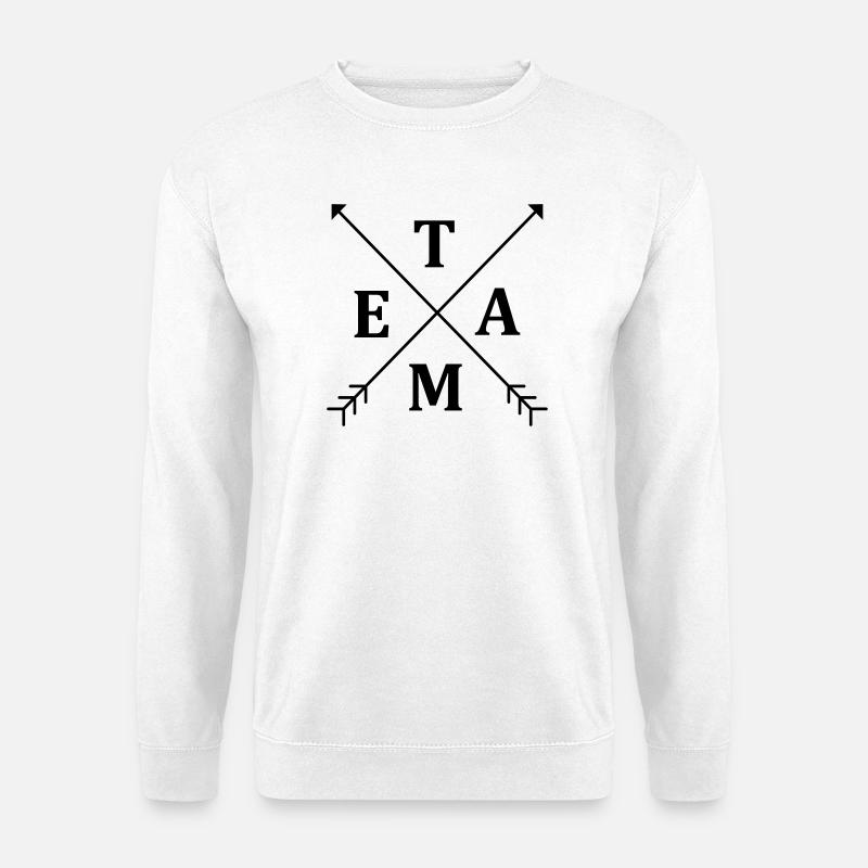 Team - Unisex Pullover - Weiß