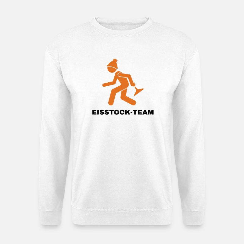 EISSTOCK-TEAM - Unisex Pullover - Weiß