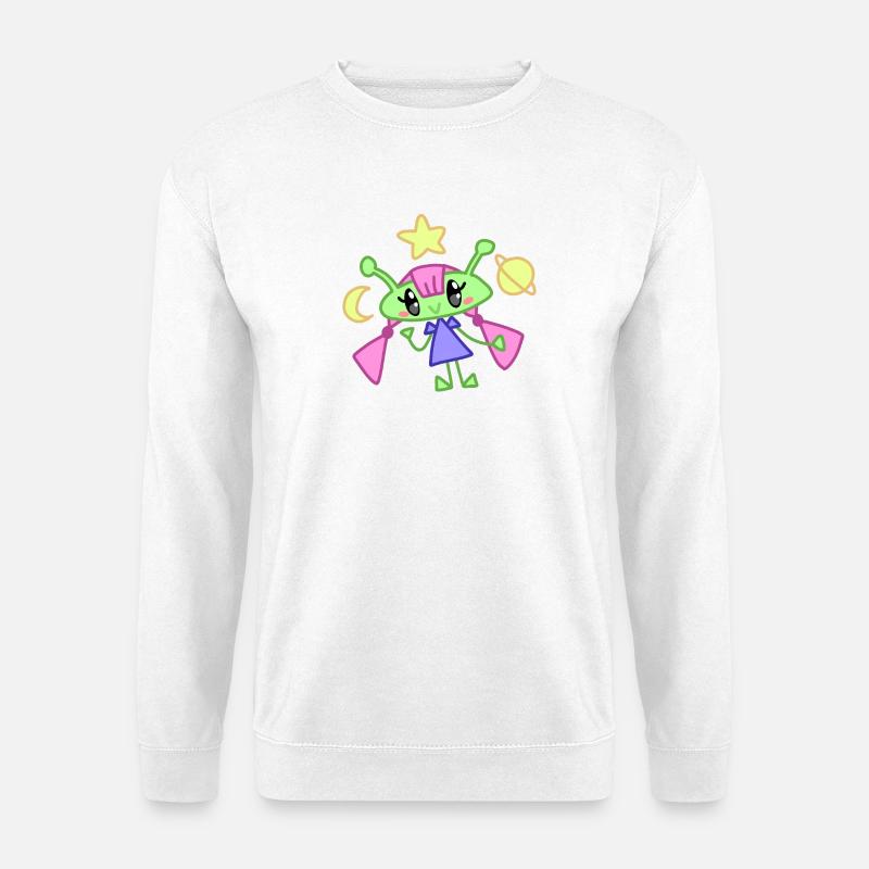 Sternenfreund Funkeln - Unisex Pullover - Weiß