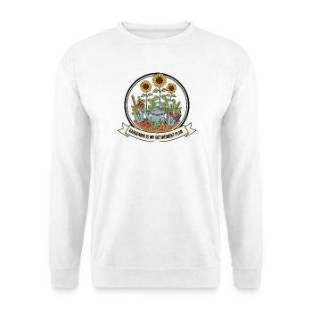 Gardening My Retirement Plan - Unisex Sweatshirt - white - Front