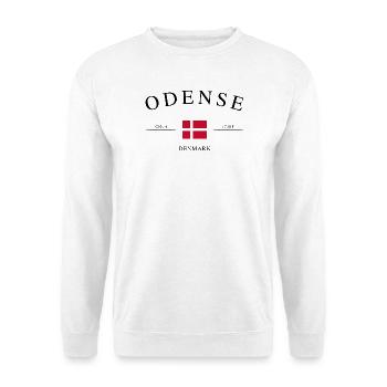 Odense, Denmark – Holiday Souvenir & Gift - Unisex Sweatshirt - white - Front