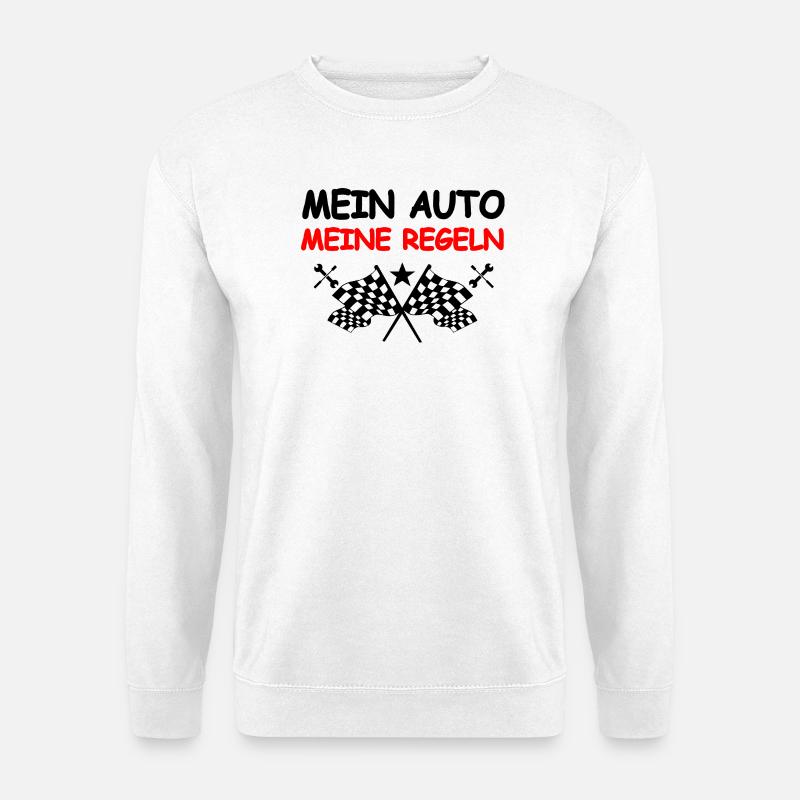 Auto - Unisex Pullover - Weiß