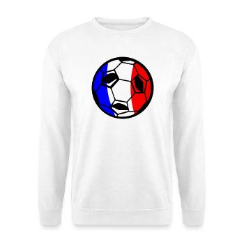 Football France - Sweat-shirt Unisexe - blanc - Devant