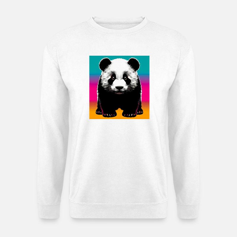 panda - Unisex Sweatshirt - white