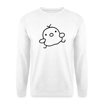 Funny Chick – Funny Dear Chick - Unisex Sweatshirt - white - Front