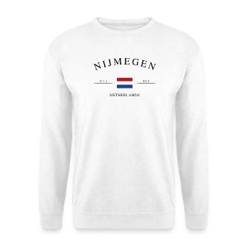 Nimègue, Pays-Bas – Souvenir et cadeau de Noël - Sweat-shirt Unisexe - blanc - Devant