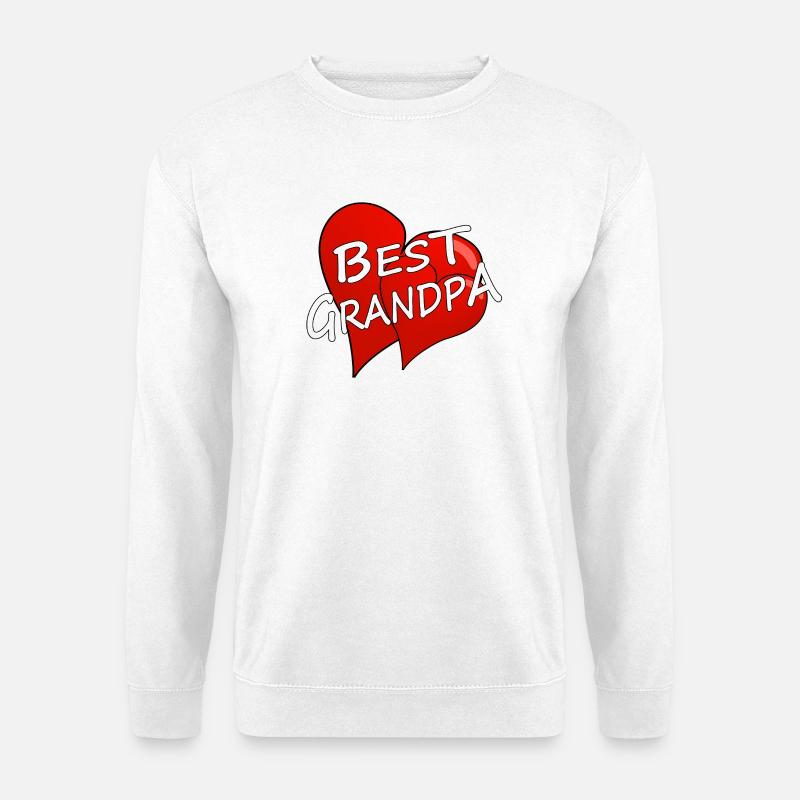 BEST GRANDPA - Unisex Pullover - Weiß