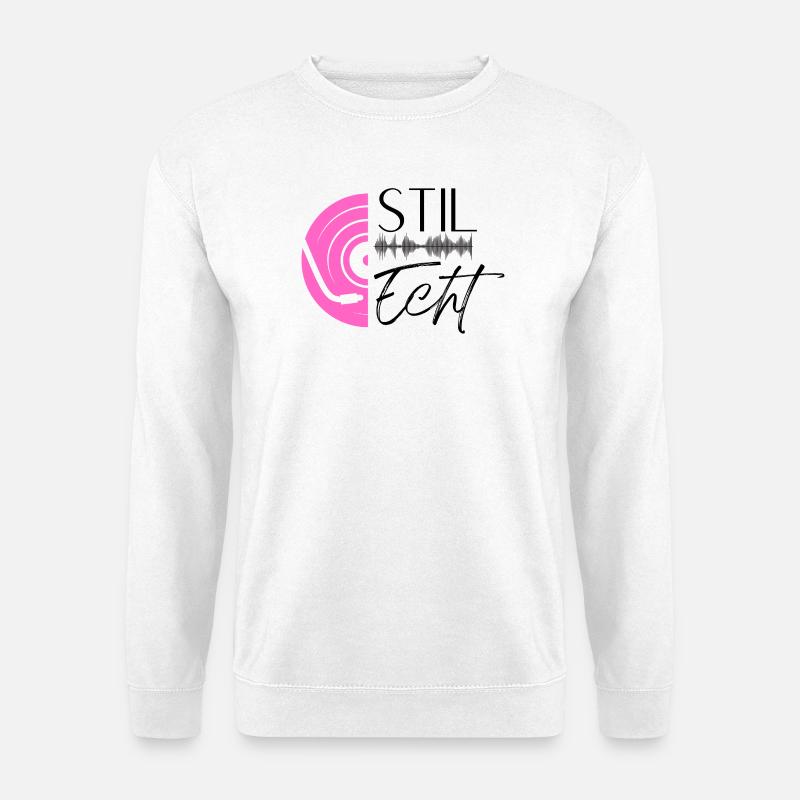 StyleReal BaseLogo - Unisex Sweatshirt - white