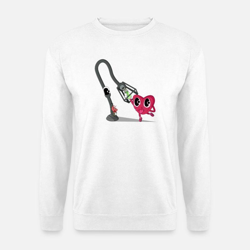 Brennpunkt - Unisex Pullover - Weiß