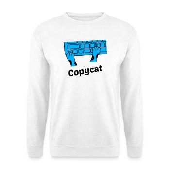 Copycat - Unisex Sweatshirt - white - Front