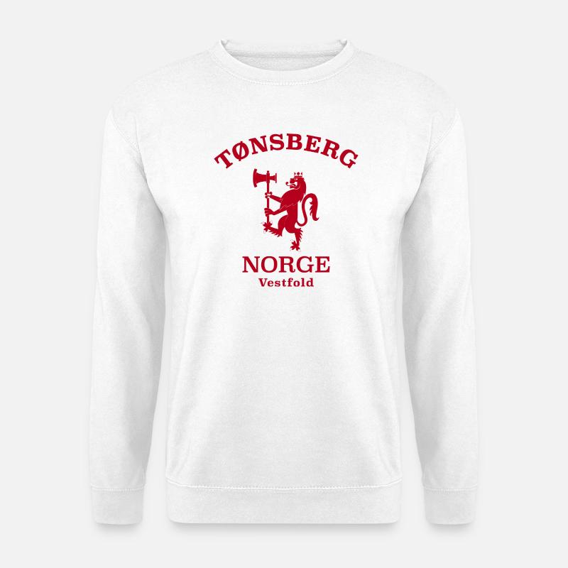Tonsberg Norge Norwegen - Unisex Pullover - Weiß