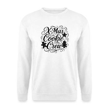 Cookies Baking Christmas Crew - Unisex Sweatshirt - white - Front