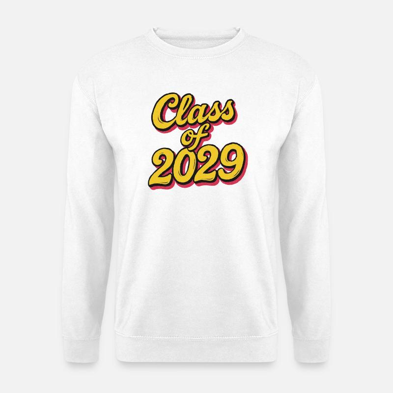 Class of 2029 Retro Script - Unisex Sweatshirt - white