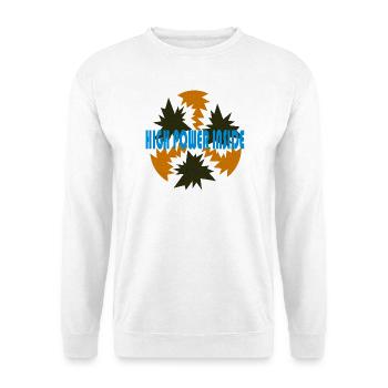 High power by Cean - Unisex Sweatshirt - white - Front