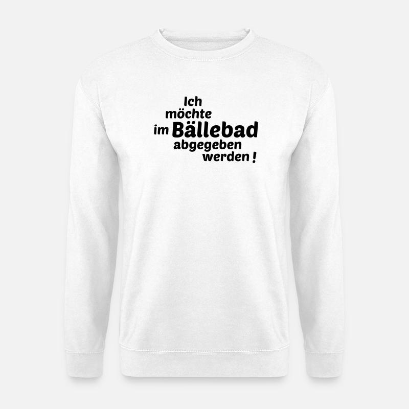 Baellebad - Unisex Sweatshirt - white