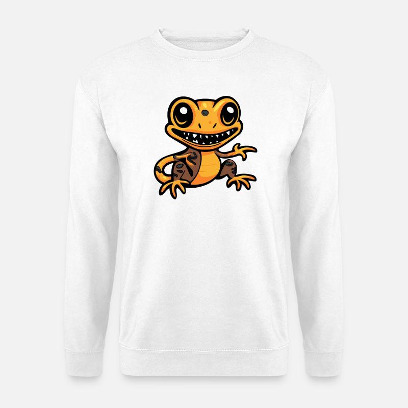 Lizard Halloween Comic Funny - Unisex Sweatshirt - white