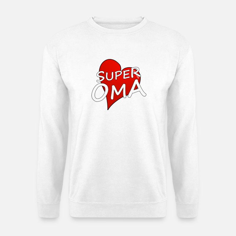 SUPER OMA - Unisex Pullover - Weiß