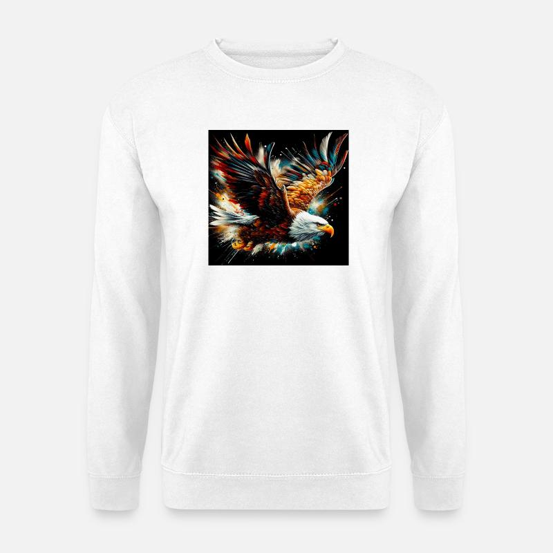 eagle - Unisex Sweatshirt - white