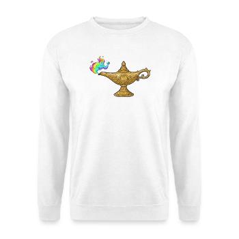 Geest uit de wonderlamp - Sweat-shirt Unisexe - blanc - Devant