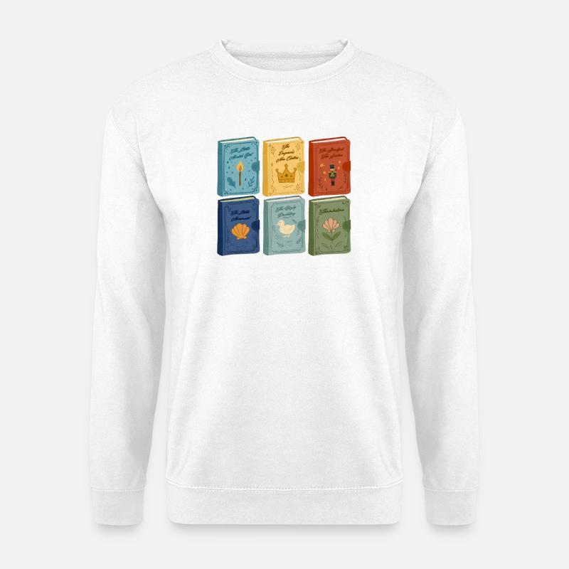 Fairy tale covers - Unisex Sweatshirt - white