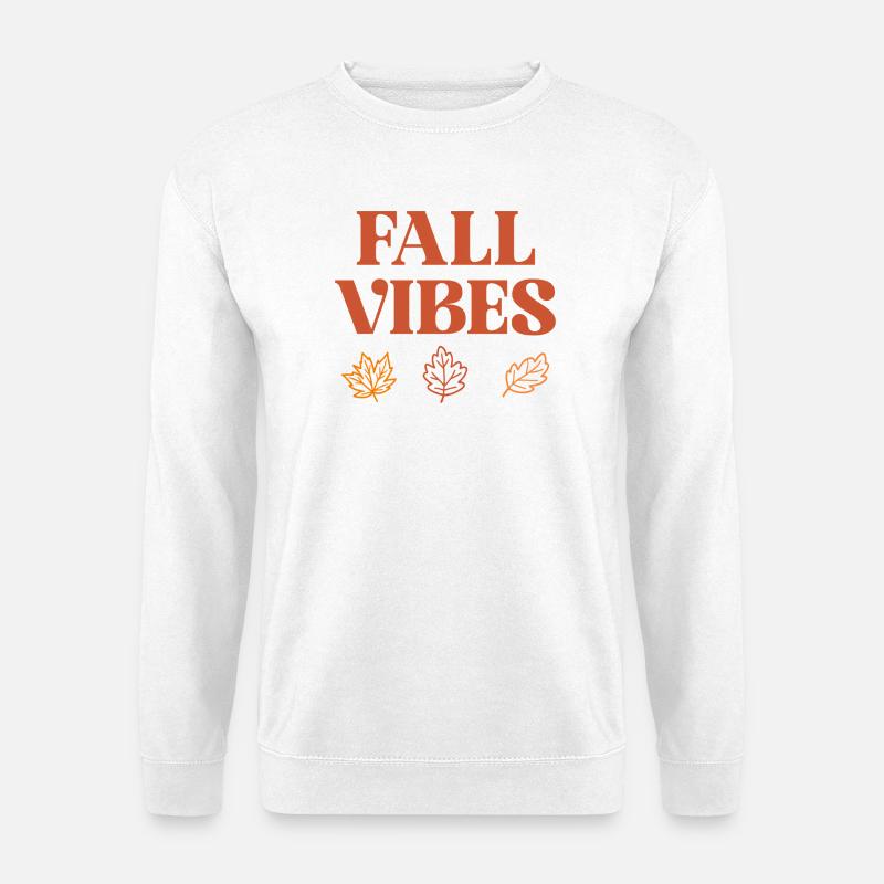 Herbststimmung - Unisex Pullover - Weiß