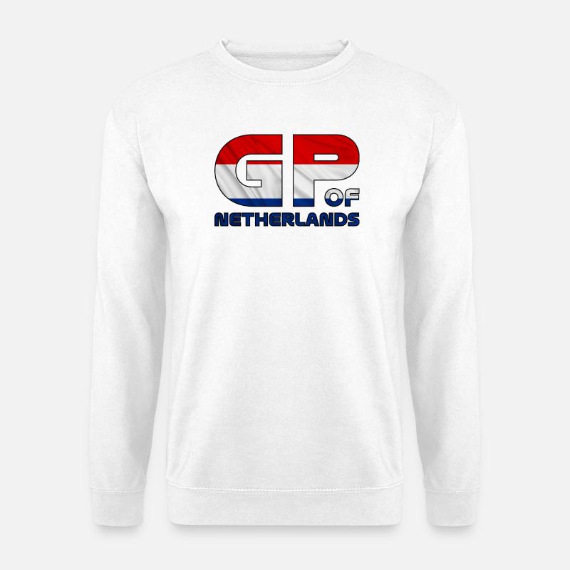 netherlands_gp - Unisex Pullover - Weiß