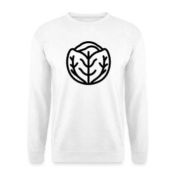Chou - Sweat-shirt Unisexe - blanc - Devant