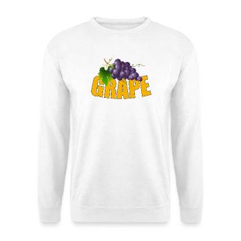 GRAPE - Unisex Sweatshirt - white - Front