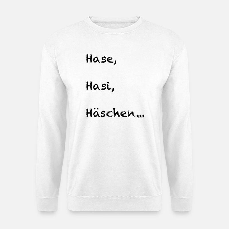 Bunny, bunny, bunny - Unisex Sweatshirt - white