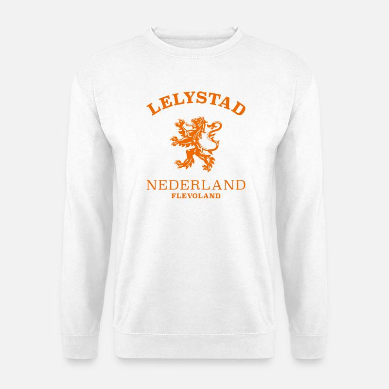 Lelystad, Norway, Norway - Unisex Sweatshirt - white