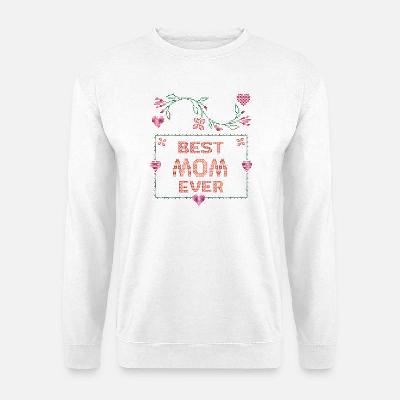 beste Mama - Unisex Pullover - Weiß