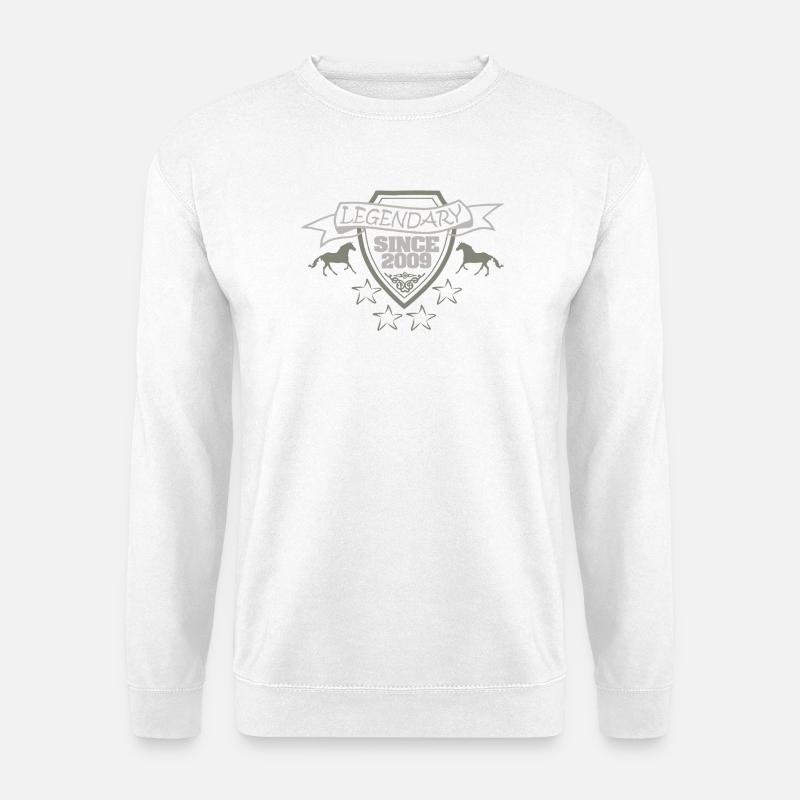 Pferd 2009 - Unisex Pullover - Weiß