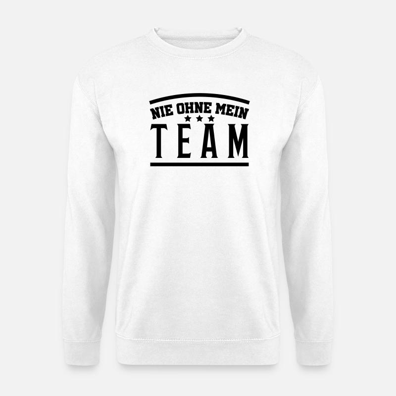 mein_team - Unisex Pullover - Weiß
