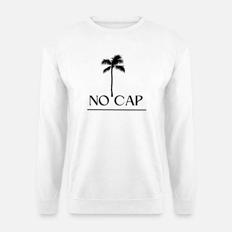 No Cap Design - Unisex Pullover - Weiß
