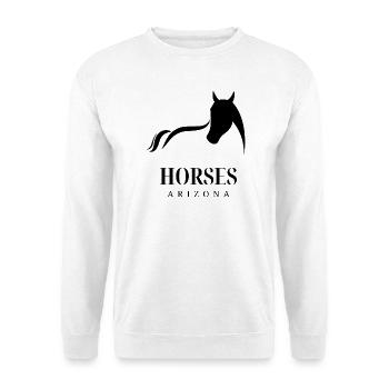 Horses, Horses - Unisex Sweatshirt - white - Front