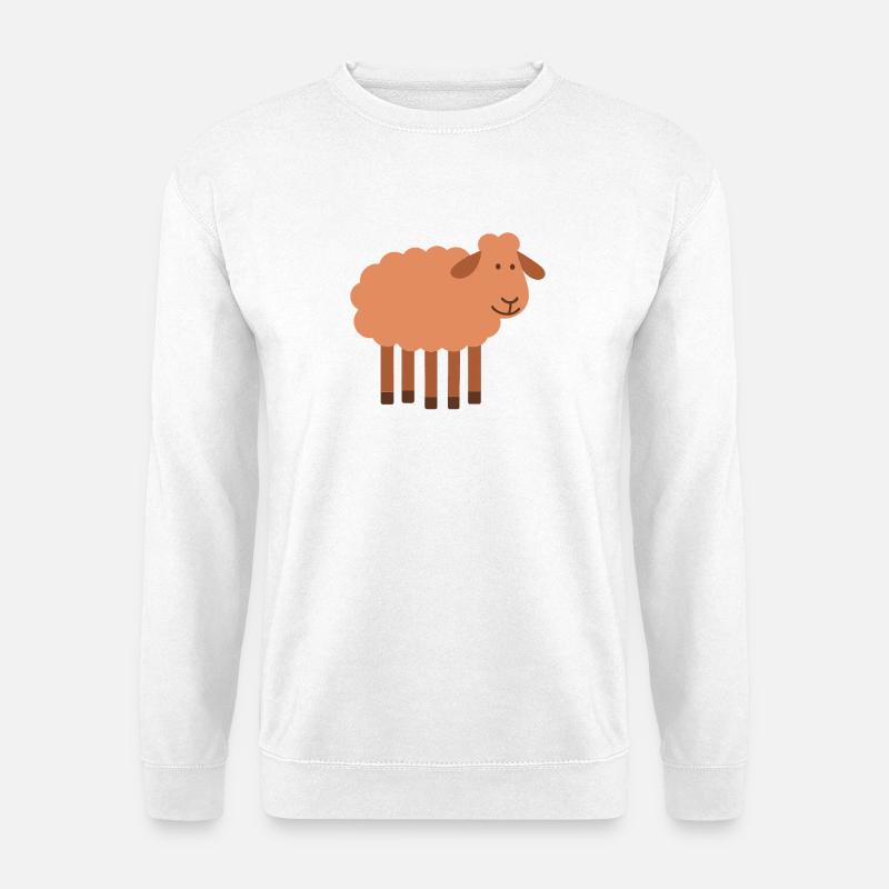 Sheep with 5 legs rare pearl - Unisex Sweatshirt - white