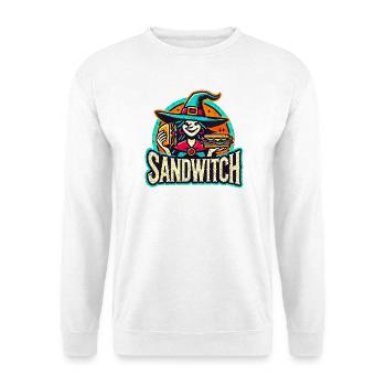 Sandwitch Witch Sandwich Halloween - Unisex Sweatshirt - white - Front