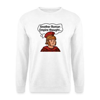 Guerrier romain - Sweat-shirt Unisexe - blanc - Devant