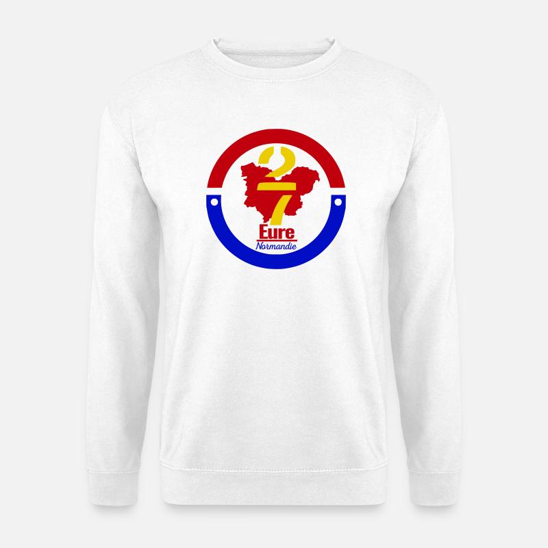 Eure Normandie 27 - Unisex Pullover - Weiß