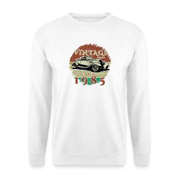 40ème Anniversaire - Classiques - Millésime depuis 11/1985 - Sweat-shirt Unisexe - blanc - Devant
