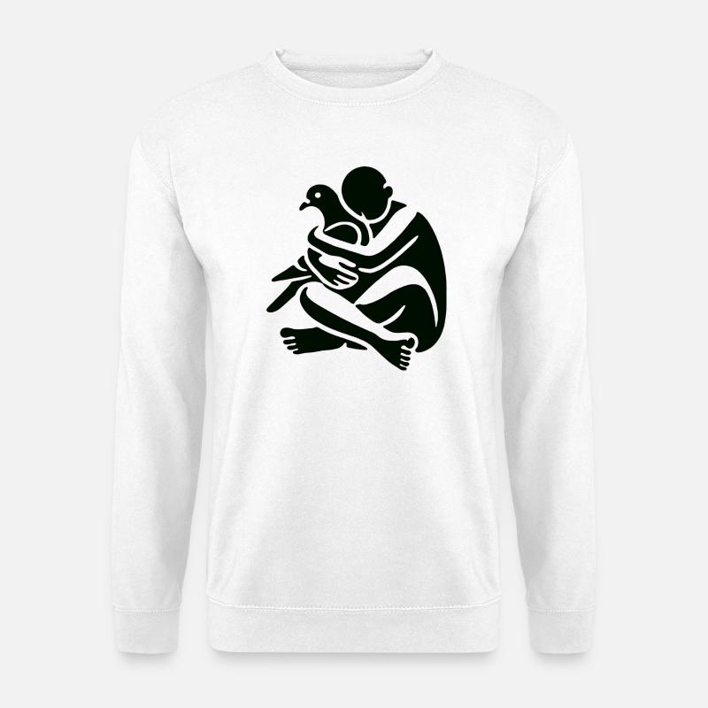 Tauben bringen Frieden - Unisex Pullover - Weiß