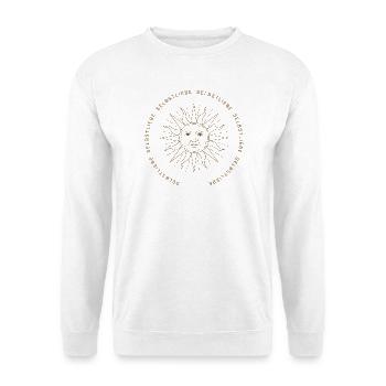 Selbstliebe - Dein Reminder für Achtsamkeit - Unisex Pullover - Weiß - Vorne