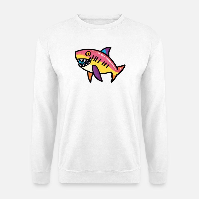Hai Halloween Zombie - Unisex Pullover - Weiß