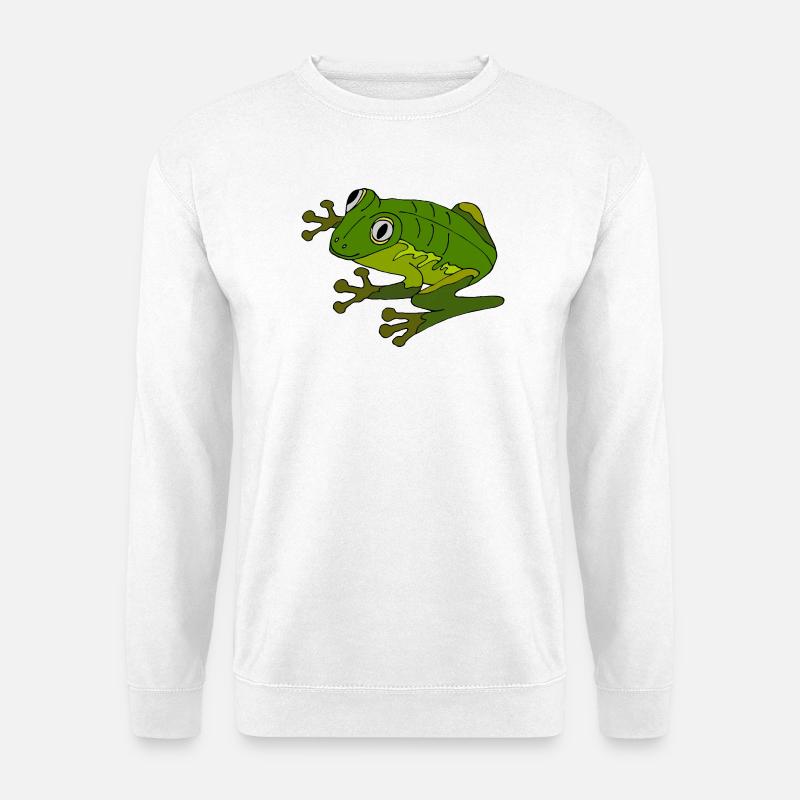 Frosch - Unisex Pullover - Weiß